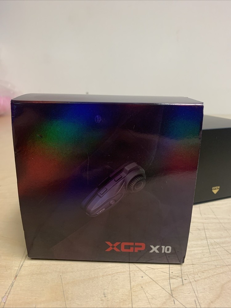 X10 Riders Group Mesh Motorcycle Intercom, Motorcycle Bluetooth 5.3- Opened