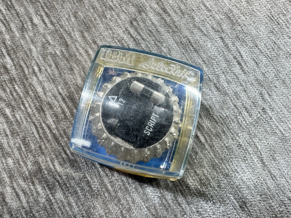 IBM Element 12 Pitch SCRIPT For Selectric III Models Typewriter Ball