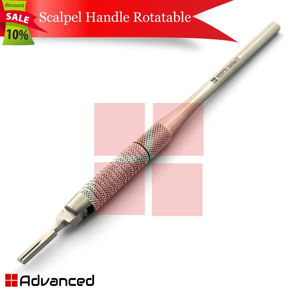 Surgical Scalpel Handle #3 Rotatable Adjustable 180° Anatomical Dissection Tools