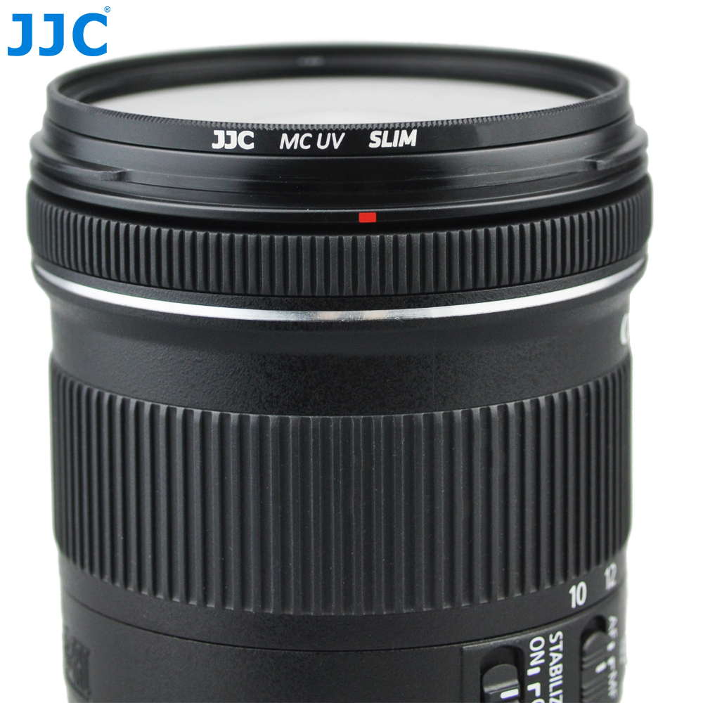 JJC 52mm Ultra-Thin HD UV Filter, Aluminum Frame Thread,Camera Lens Protector