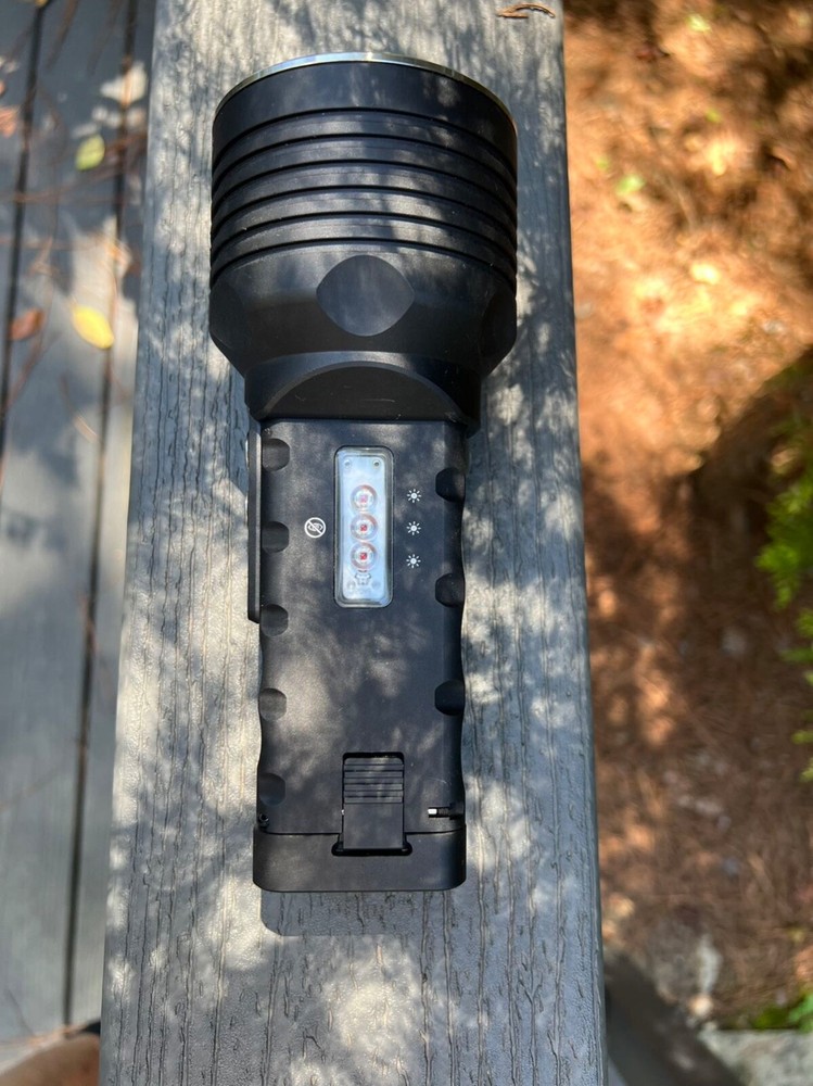 RovyVon S2 Premium 10000 lumens Search Flashlight open box