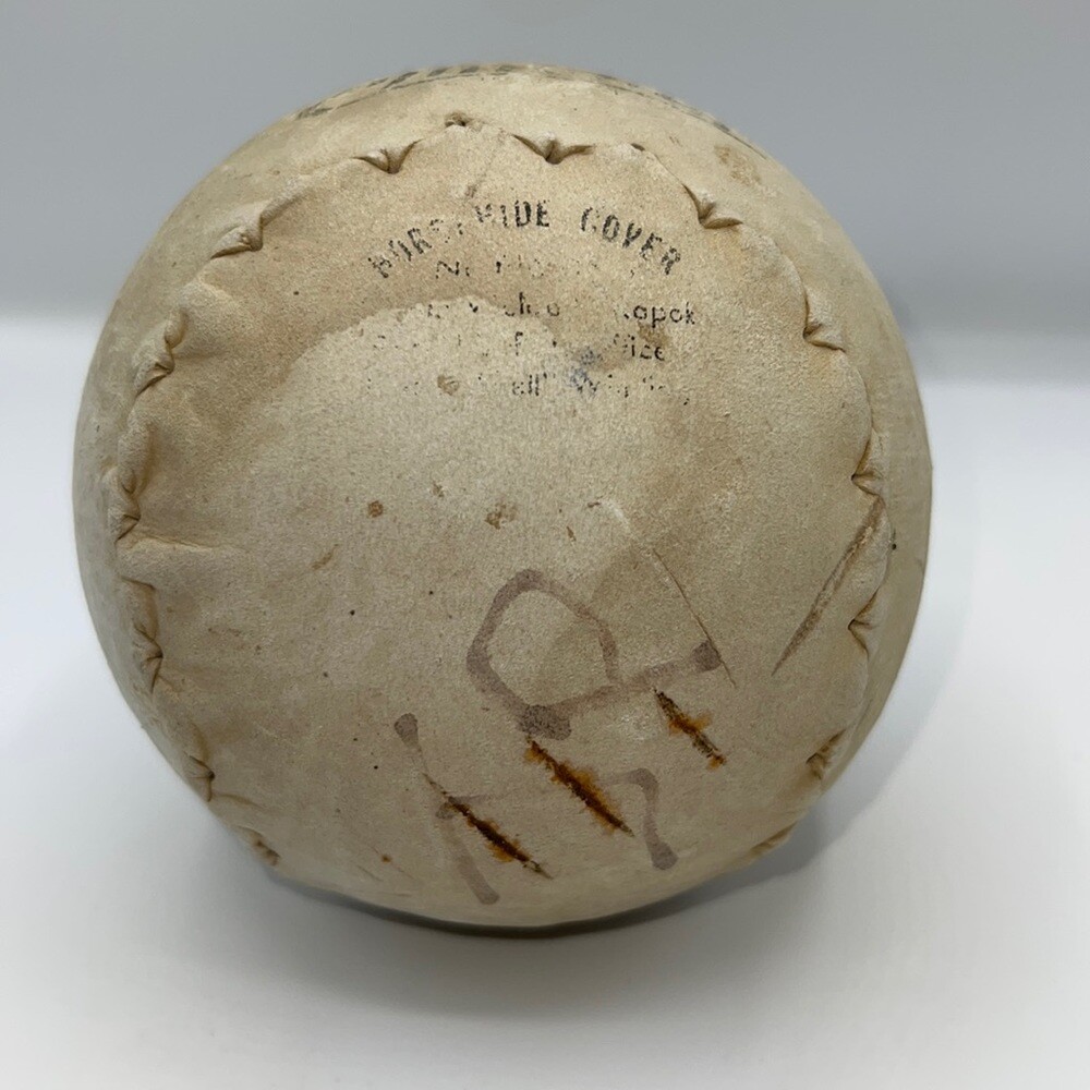 VINTAGE OFFICIAL CLINCHER Double Header Softball