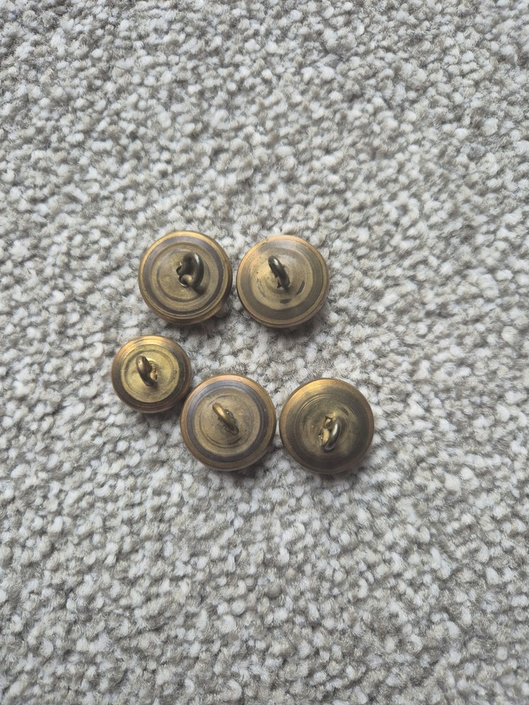 5 x LNER Railway Company Button Original