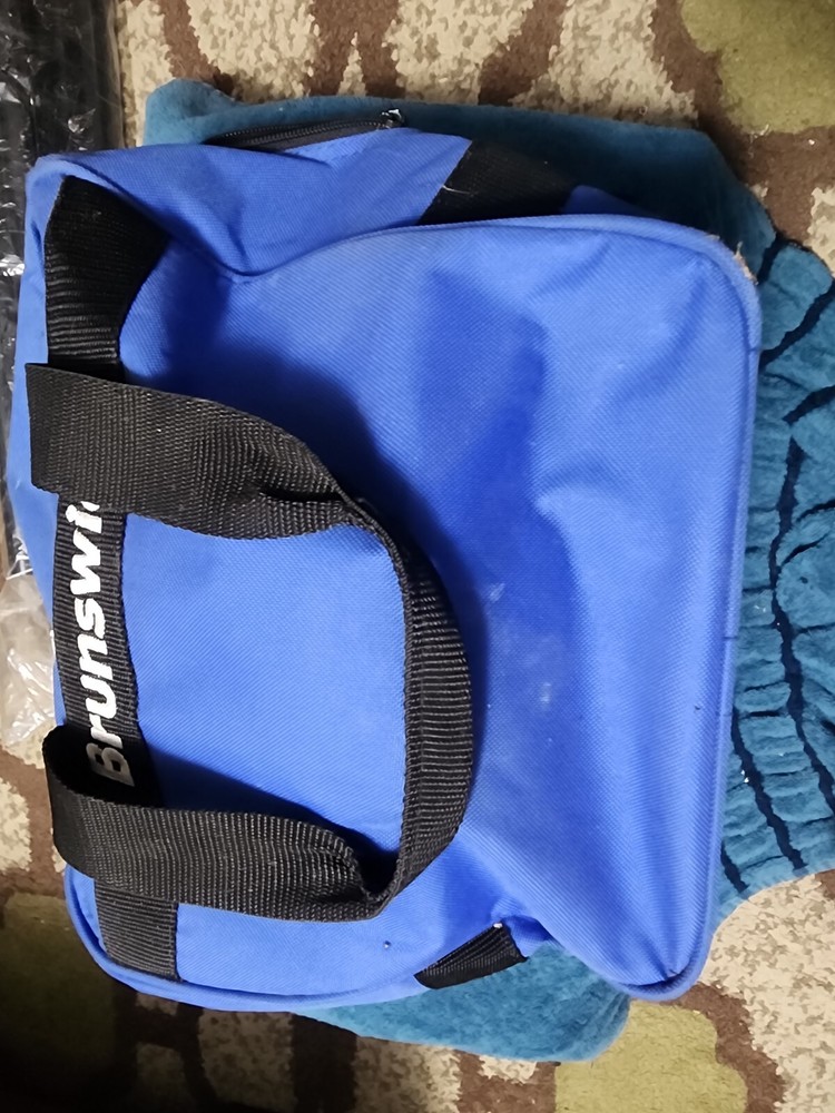 Brunswick Blue Single Bowling Ball Bag