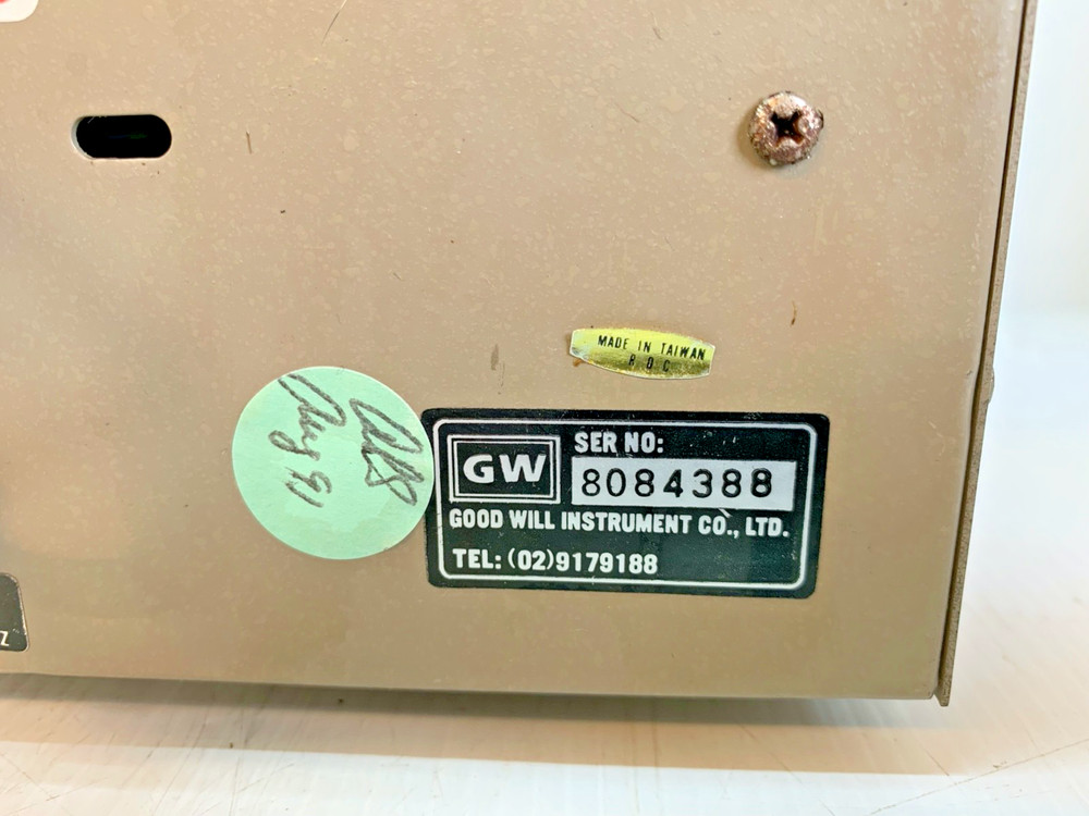 GW Audio Generator Model GAG-808B S8294