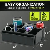 Universal Car Seat Organizer with Drink Holders