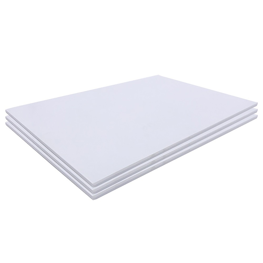 White ABS Plastic Sheet Panel DIY Model Craft 0.5mm 0.8mm ~30mm Thick Multi Size