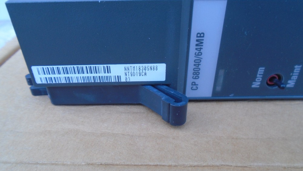 NEW Nortel CP 68040/64MB NT9D19CA Board Module System NOS