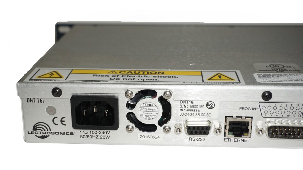 Lectrosonics DNT16i - 16 Analog Input Dante Network Processor - GREAT!