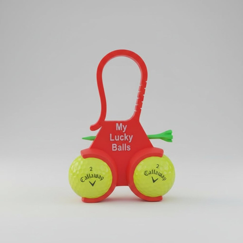 Custom Golf Ball Holder 3D Printed Personalized