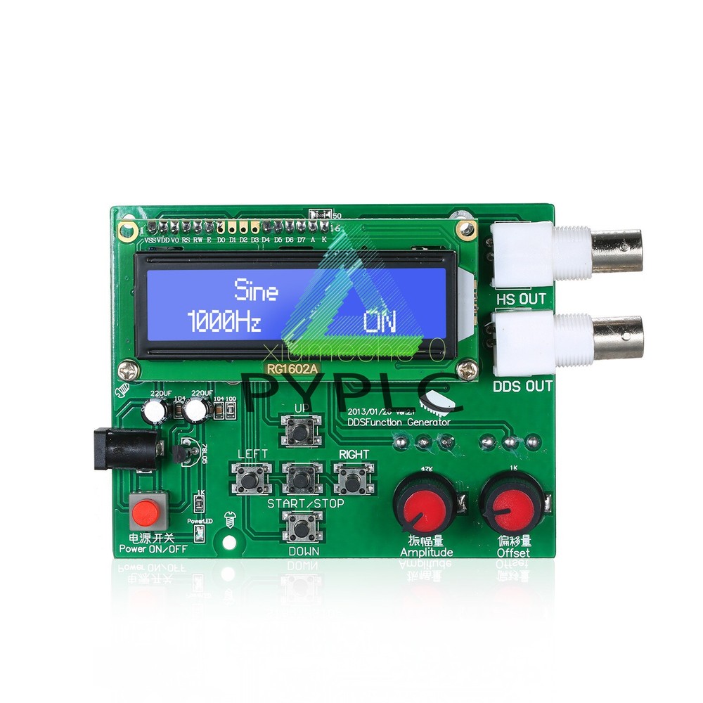 1PCS DDS Function Signal Generator Module Sine Square Sawtooth Triangle Wave