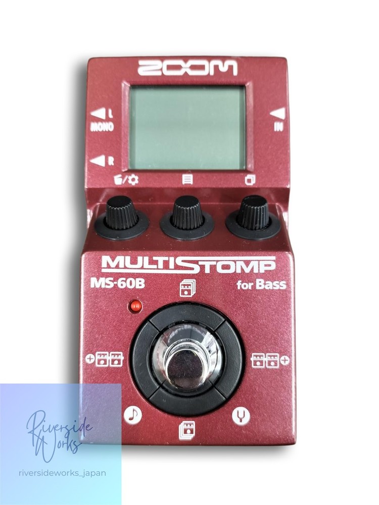 ZOOM MS-60B Multi-Effects Processor for Bass Guitar JP