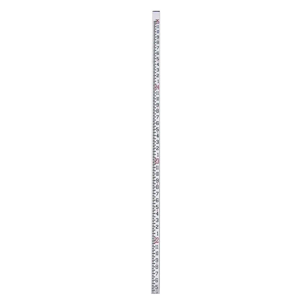 Leveling Telescoping Rod with Carrying Bag Fiberglass Rectangular-Shaped 25 Ft.