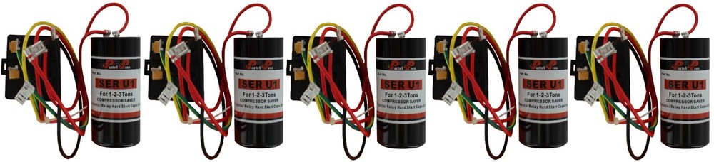 CSRU1 Compressor Saver Hard Start Kits for 1 to 3 Ton Systems SER-U1 LSRU1 (5x)