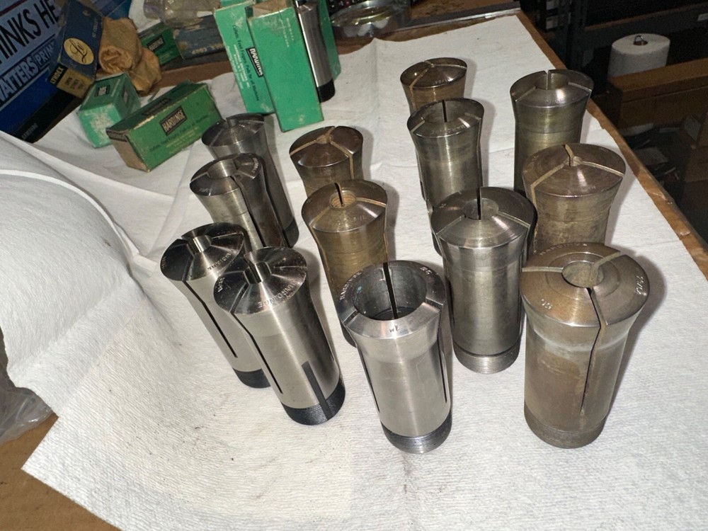Hardinge 5C Collets Quantity 13 11/64" - 1"