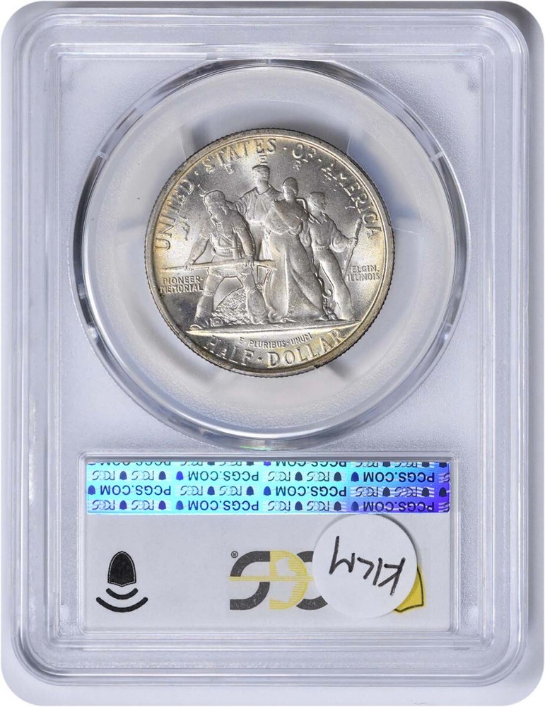 Elgin Commemorative Silver Half Dollar 1936 MS67+ PCGS (CAC)