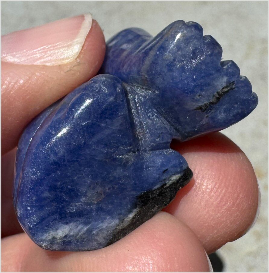 Sodalite DOG Totem - Creative thinking, Communication