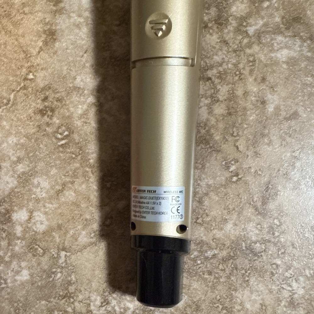Diamond Magic Sing ET19KV Wireless Karaoke Add-On/Replacent Microphone Working