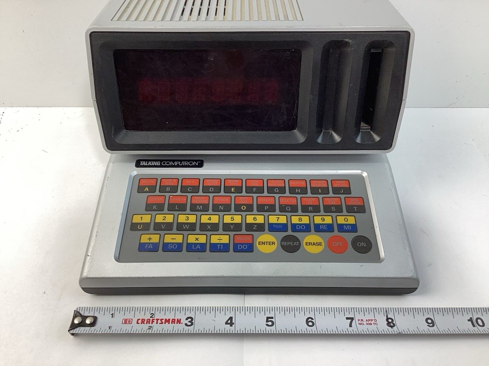 Vintage 1986 Sears Talking Computron ** Untested