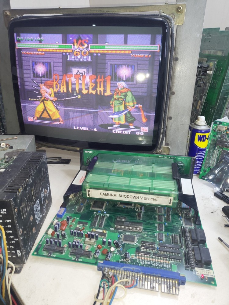 SAMURAI SHADOWN V SPECIAL GAME PCB BOARD