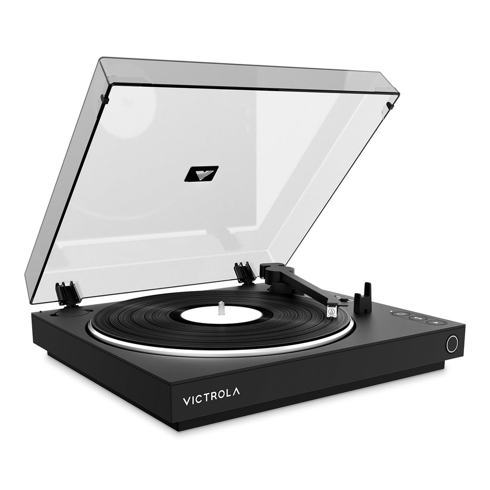 Victrola Automatic VPT-800-BLK Fully Automatic Bluetooth Turntable Black