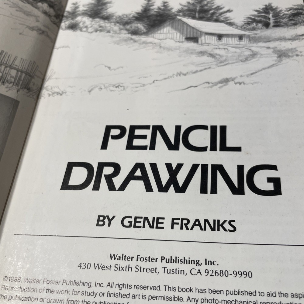 Pencil Drawing By Gene Franks