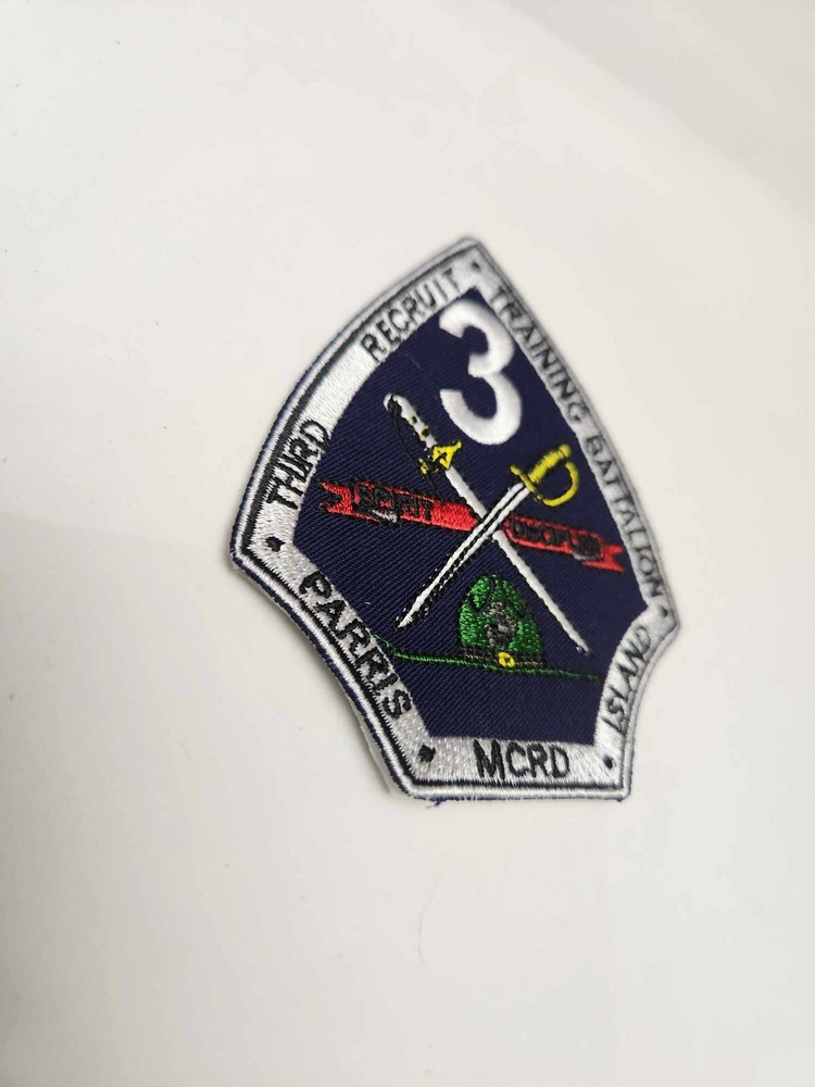 3rd Recruit Training Battalion at Parris Island MCRD Patch Original Unissued