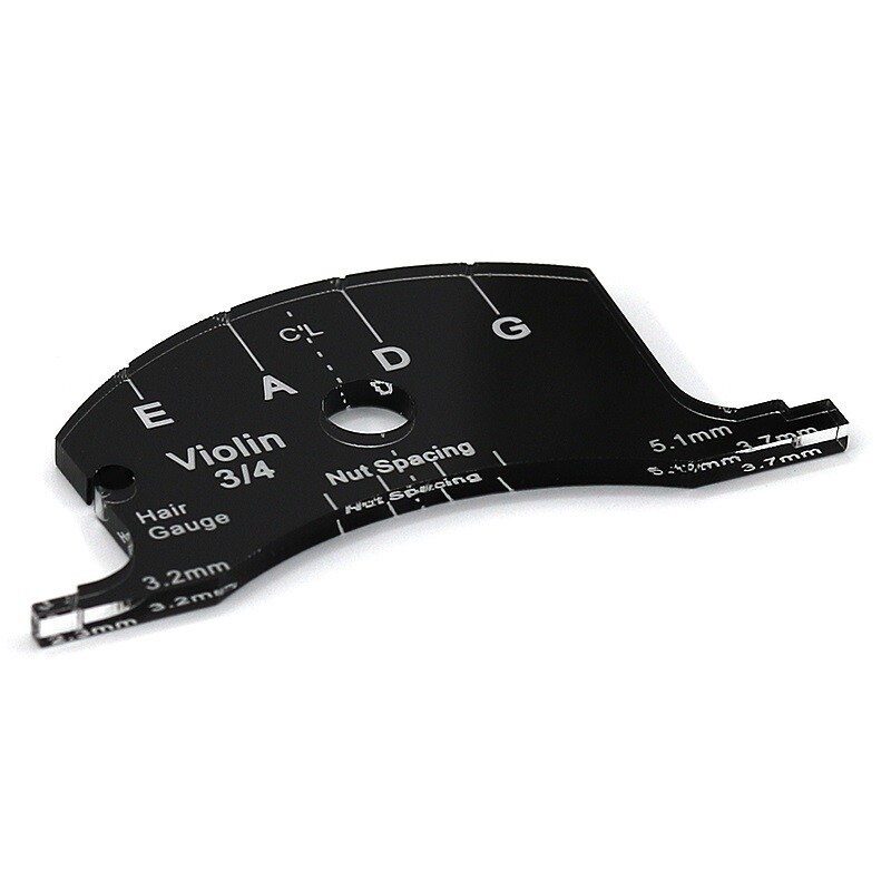1 PC Violin Bridges Multifunctional Mold Tool With Reference Measurements