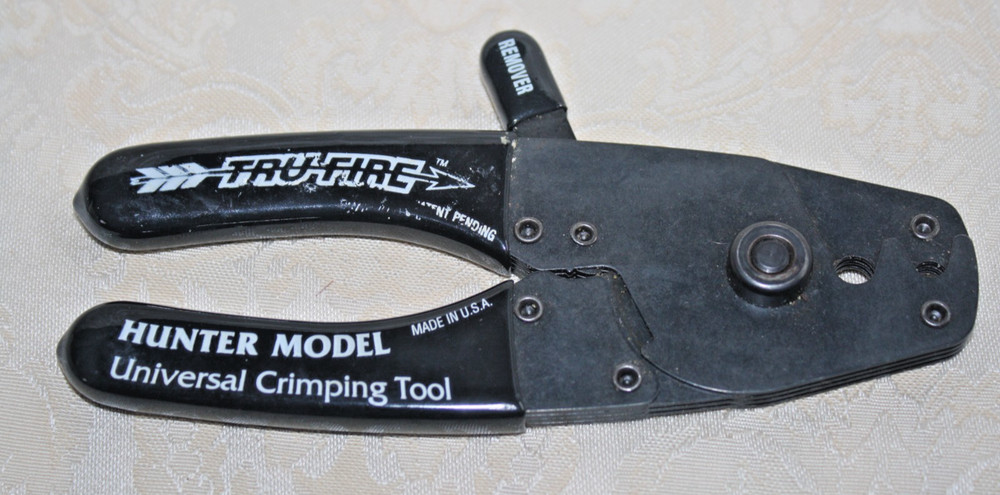 TRU-FIRE Hunter Model UNIVERSAL CRIMPING TOOL Pliers Precision ARCHERY Tool