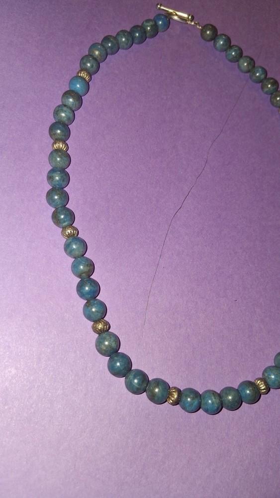 Lapis Lazuli Bead Necklace