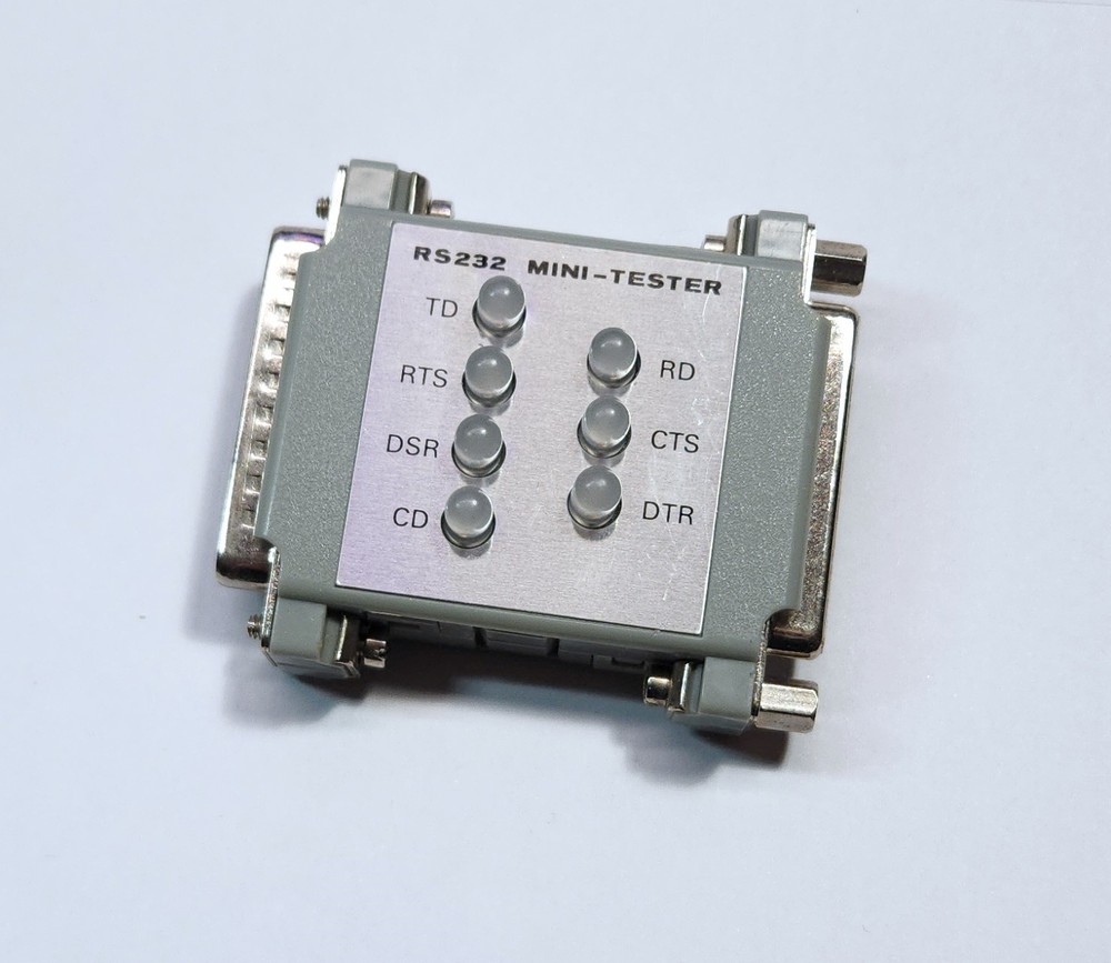 RS232 Mini-Tester Computer Accessories  Serial Comm Troubleshooting.