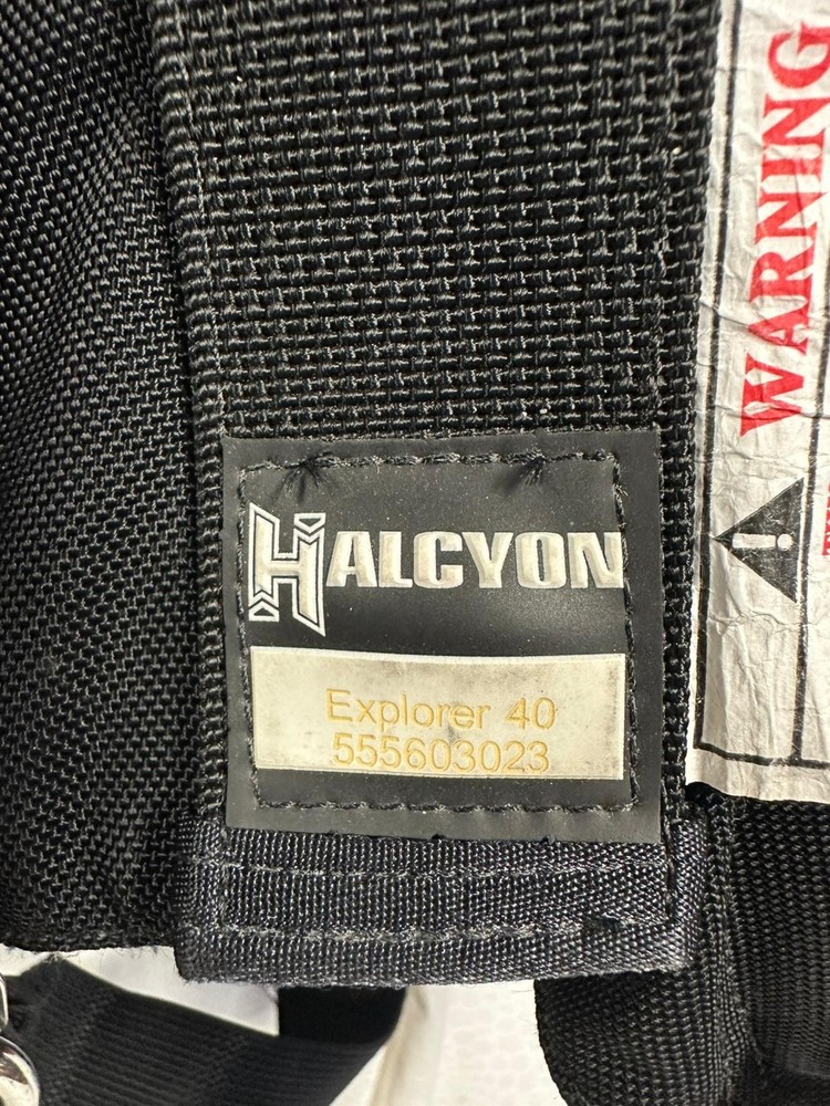 Halcyon Explorer 40 Wing BCD DIR System Single Tank Technical Diving
