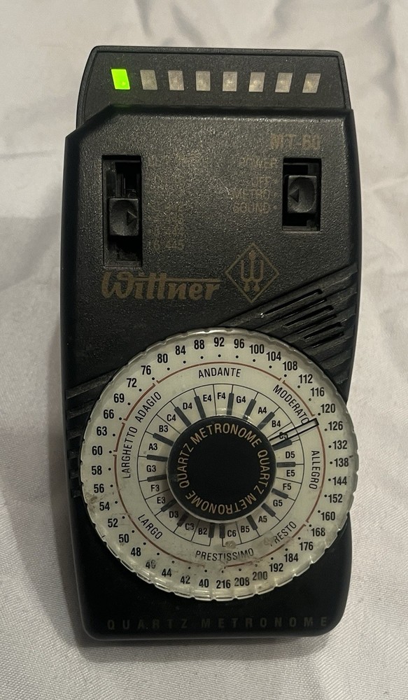 Wittner Metronome Quartz Black Tested Works!