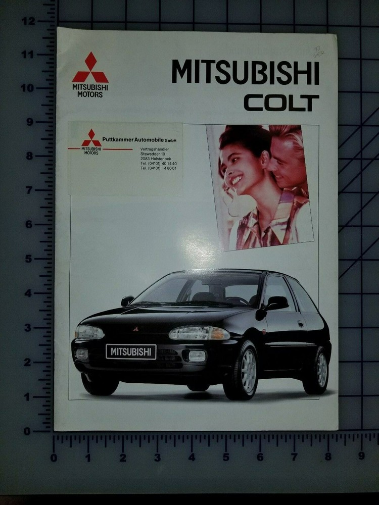 1992 Mitsubishi Colt Brochure German