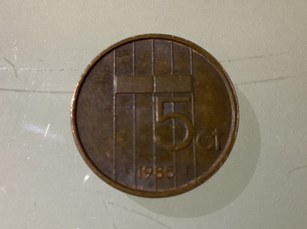 Netherlands 5 Cent 1985 Circulated