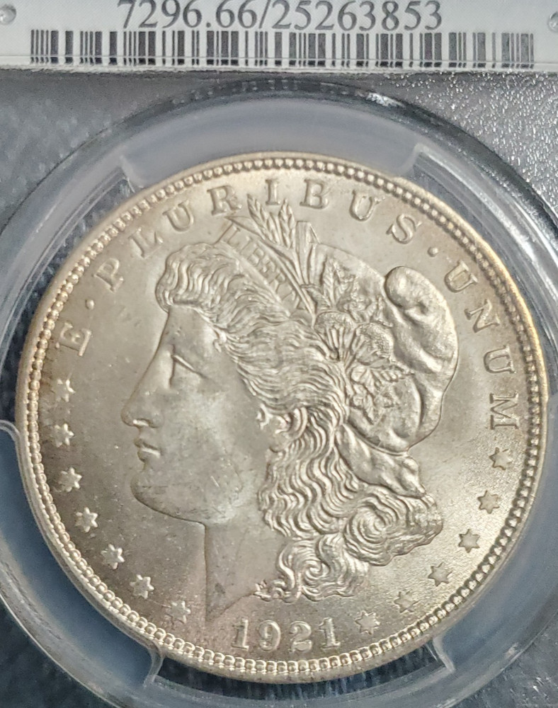1921 P Morgan Dollar- MS66-PCGS- Absolute Beauty!