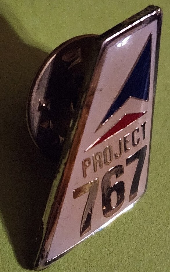 Pin Delta Airlines Project 767