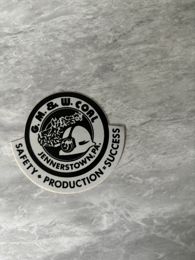Coal Mining Stickers Nice Older  Coal Company