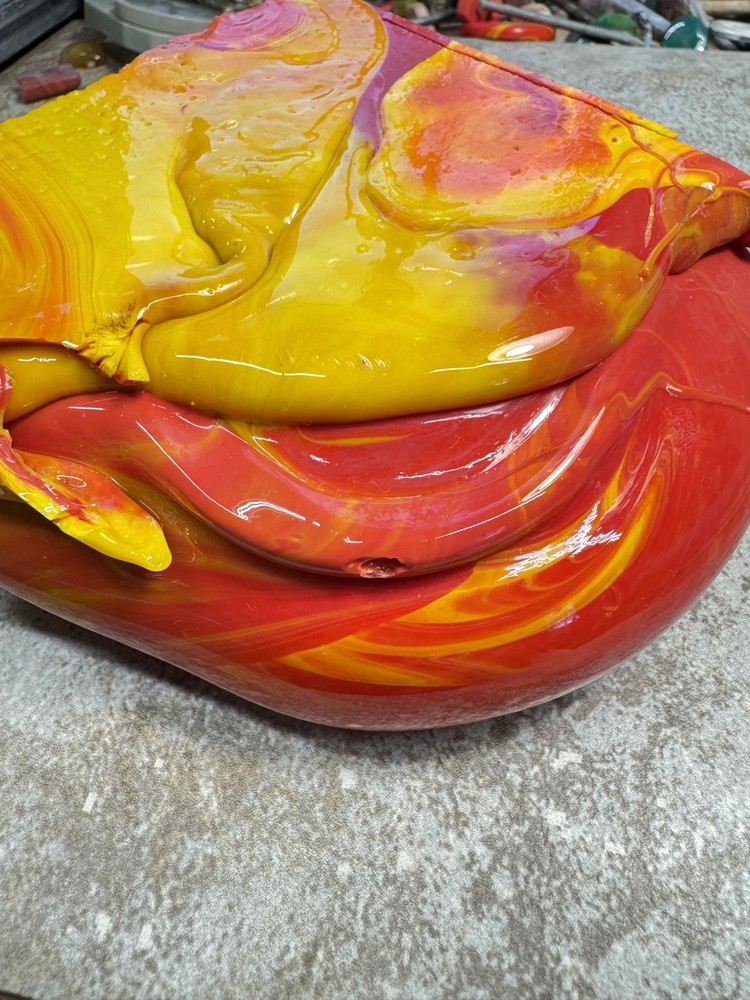 One solid piece rosarita rough super nice color and pattern