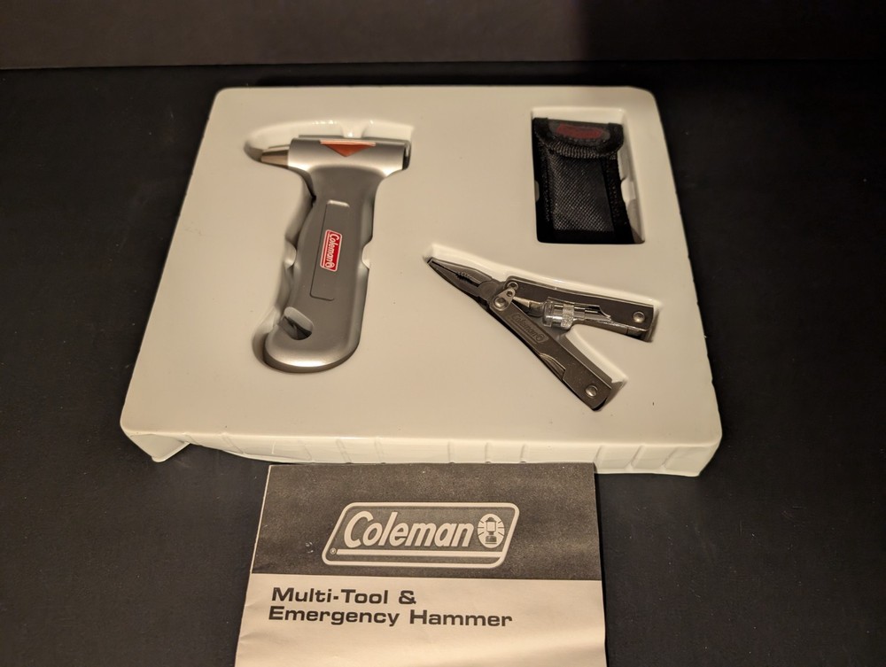 Coleman Multi-Tool and Emergency Hammer Gift Set