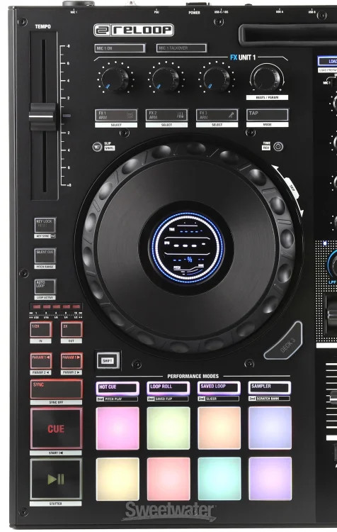 Reloop Mixon 8 Pro 4-channel DJ Controller