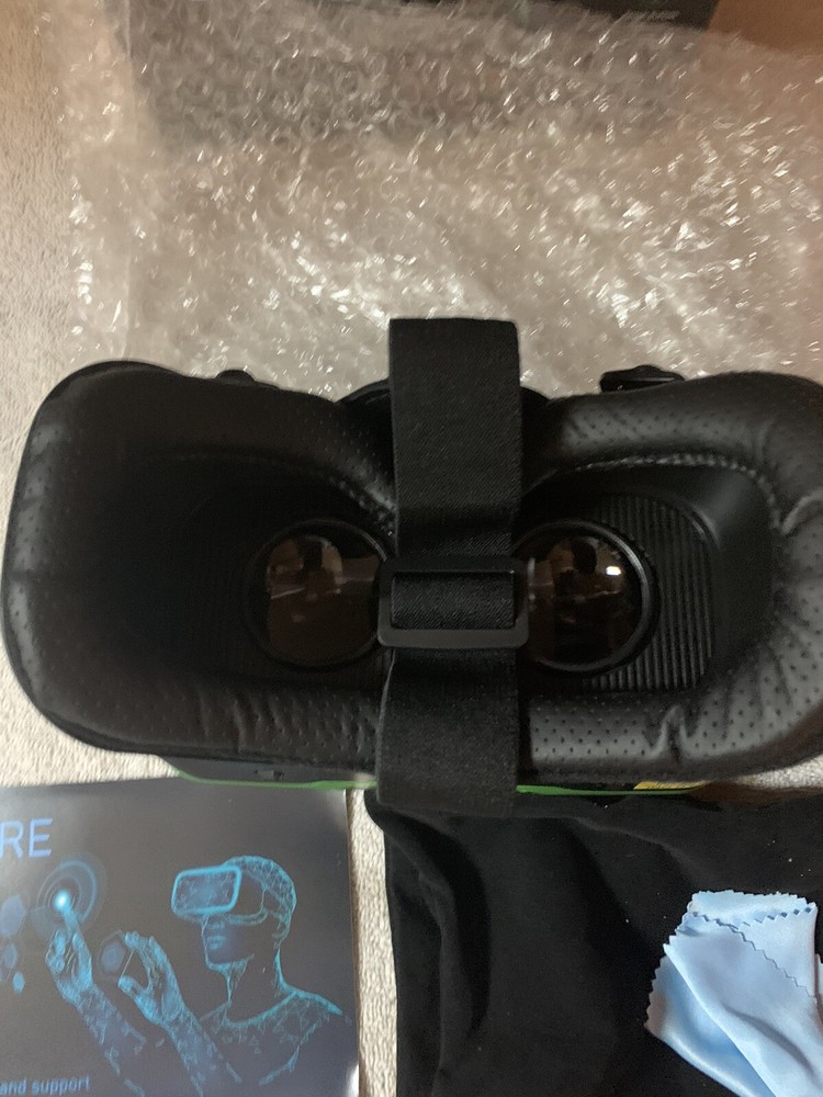 VR Headset for iPhone & Android - for | Includes BT Remote Controller + Built...