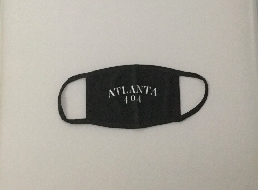 Atlanta 404 Area Code Face Mask