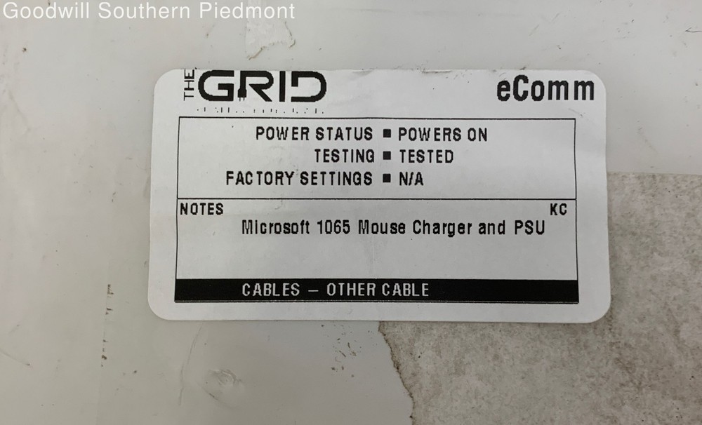 Microsoft Mouse Charger 1064 - Tested