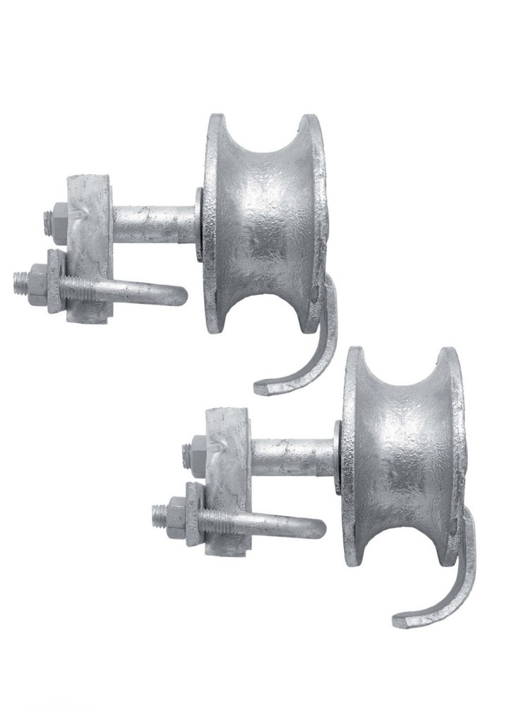 Chain Link Fence Rolling Gate Track Wheel Roller