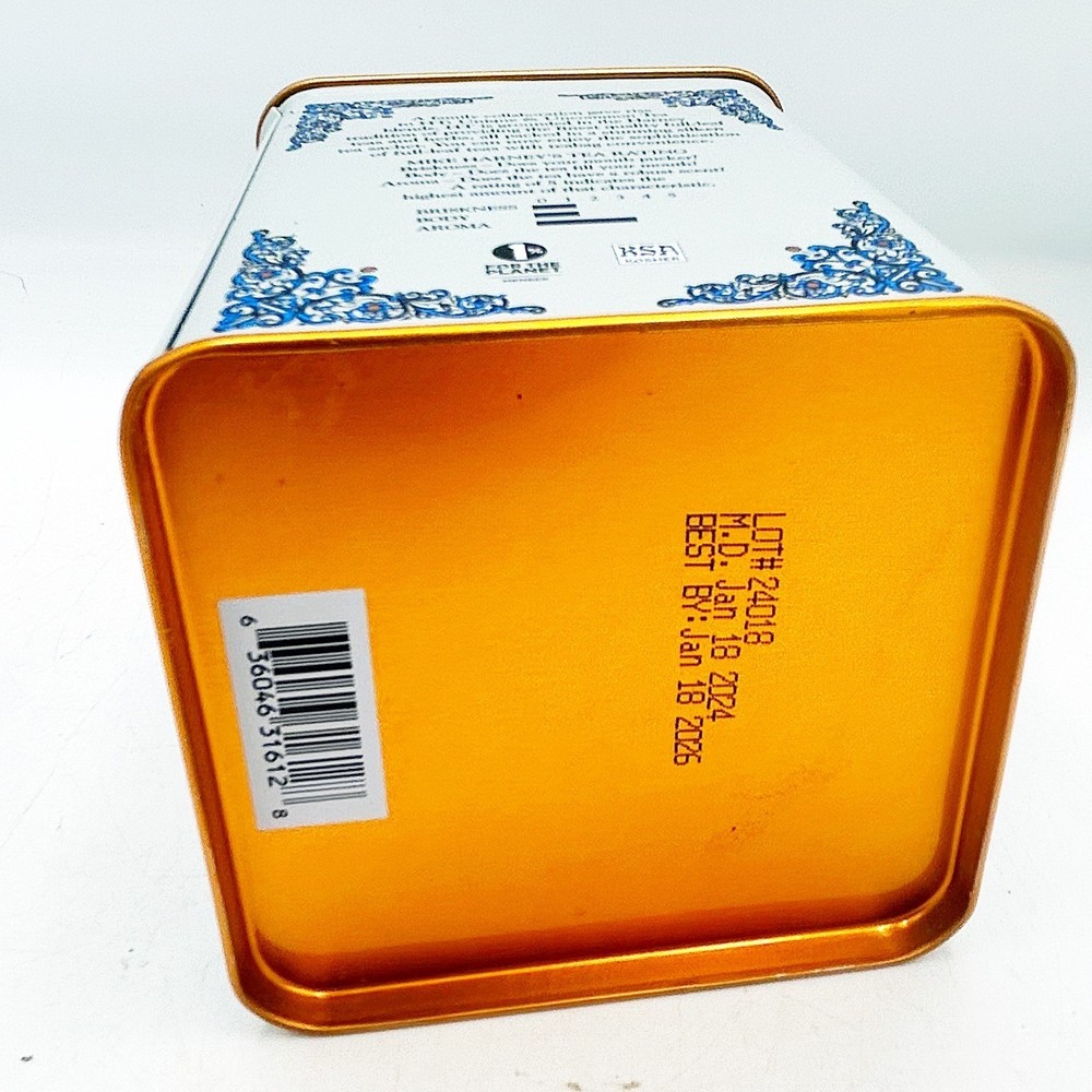 Harney & Sons Tea Tin Vanilla Comoro Empty Decorative Tin
