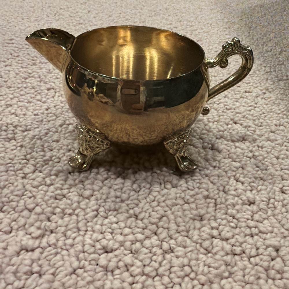 International Silver Company Brass Tea Set Serveware