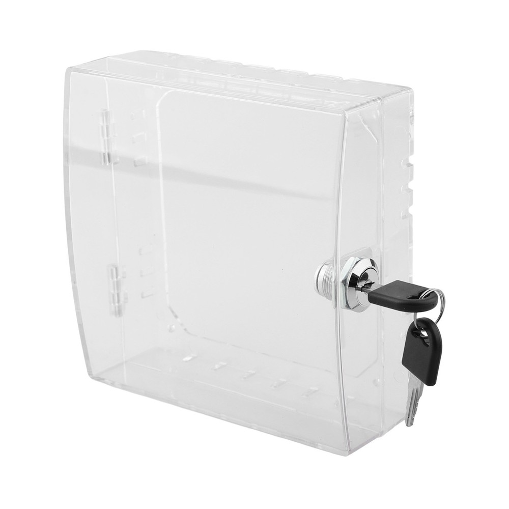 Lockable Transparent Guard Box for Energy Efficient Temperature Control