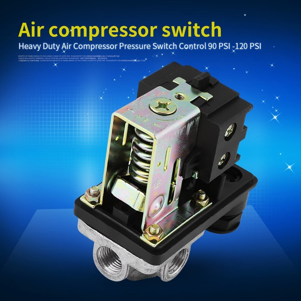 Air Compressor Switch Control, Central Pneumatic Air Compressor Pressure Swit...