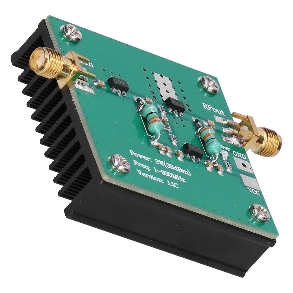 RF Power Wideband Amplifier Amplification Module 1-930MHz Working Frequency